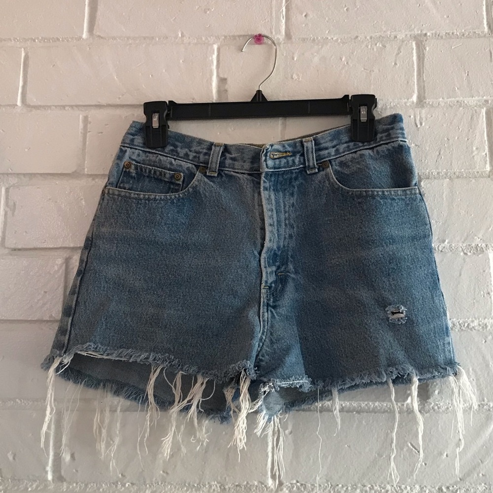 Vintage denim shorts